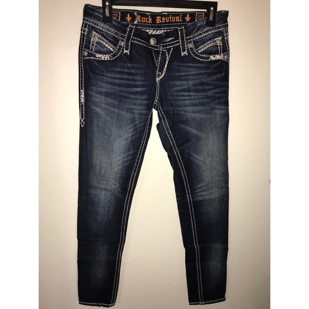 Stunning rock revival skinny jeans!(Basically new)